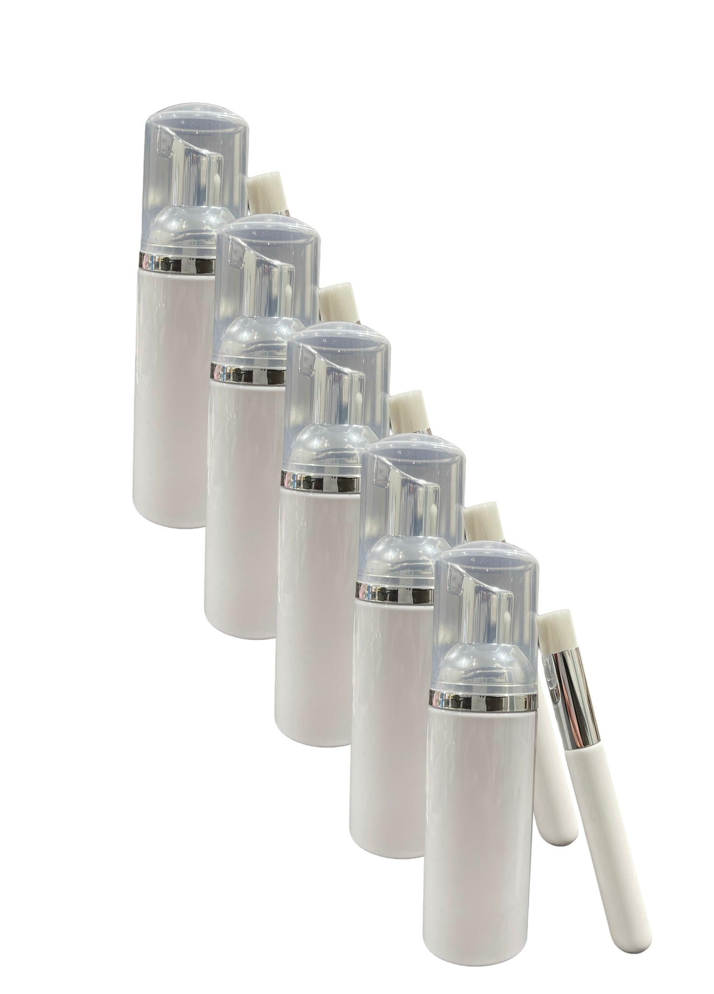 LASH BATH CLEANSER x5 NO LABEL WITH BRUSH