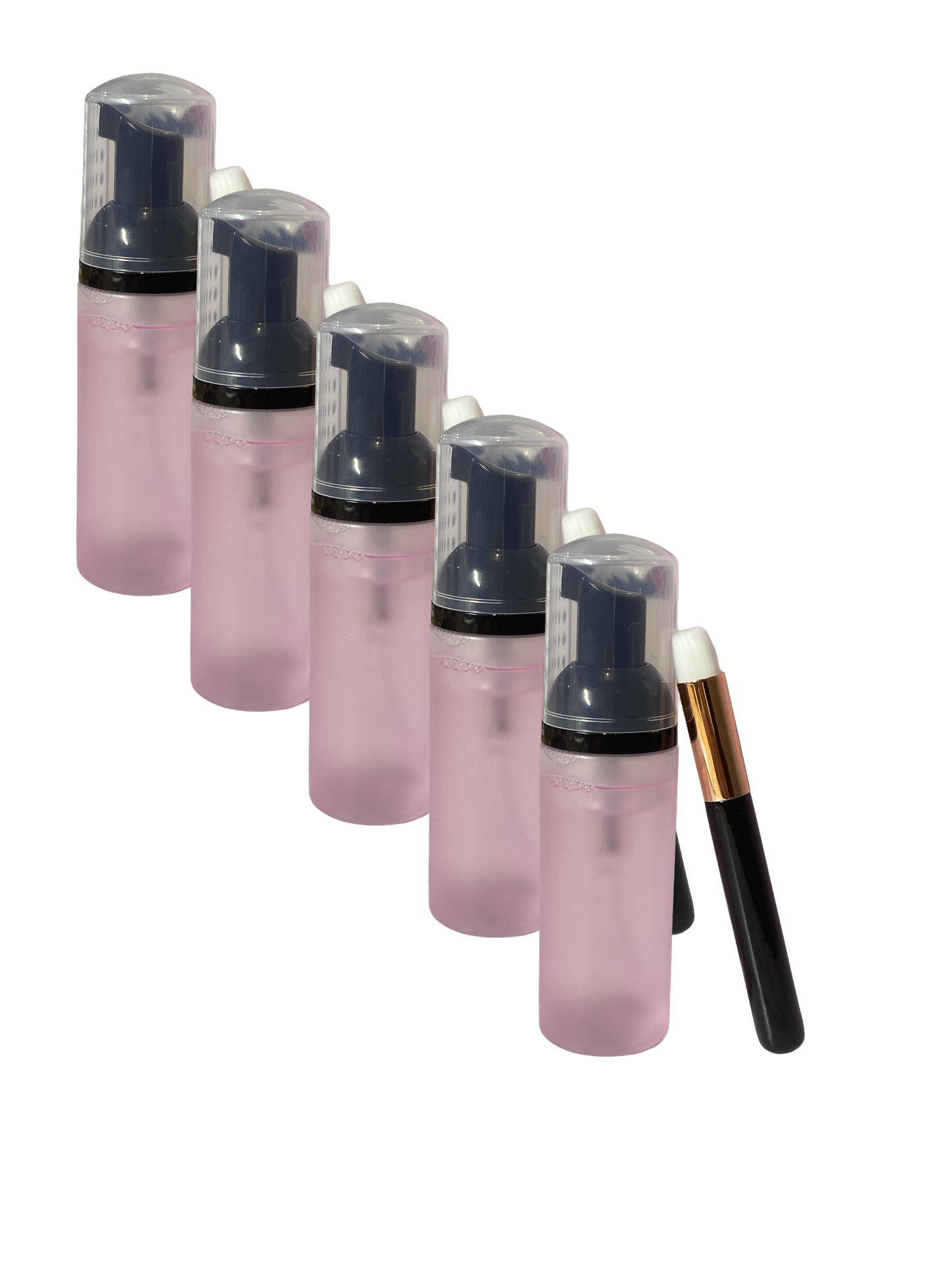 LASH BATH CLEANSER x5 NO LABEL WITH BRUSH