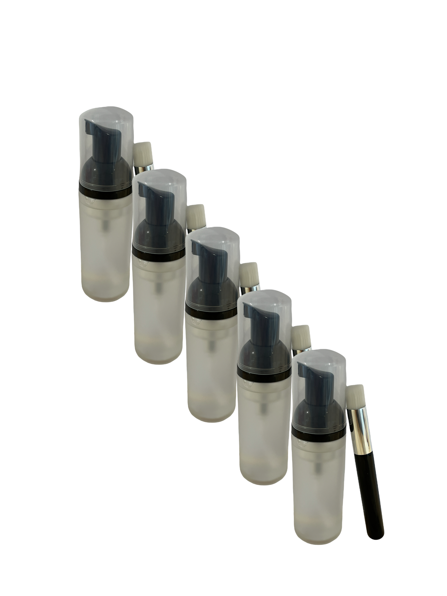 LASH BATH CLEANSER x5 NO LABEL WITH BRUSH