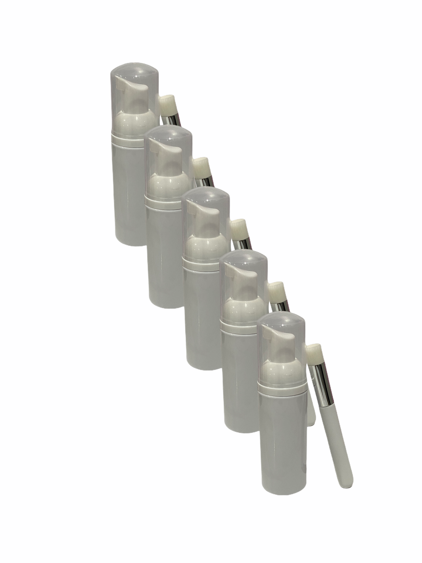 LASH BATH CLEANSER x5 NO LABEL WITH BRUSH