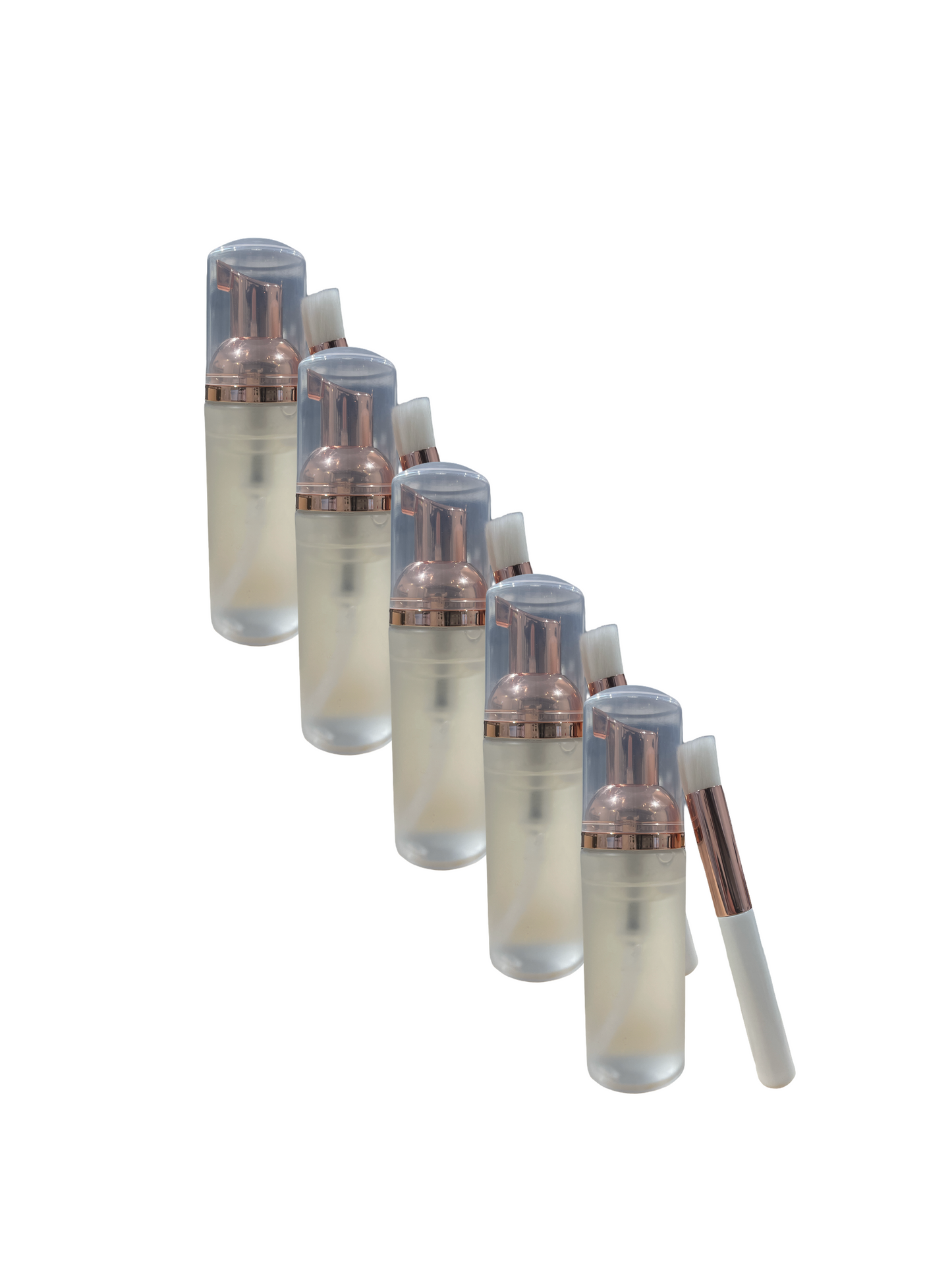 LASH BATH CLEANSER x5 NO LABEL WITH BRUSH