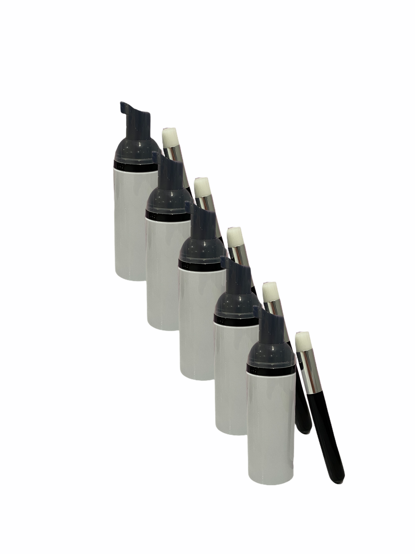 LASH BATH CLEANSER x5 NO LABEL WITH BRUSH