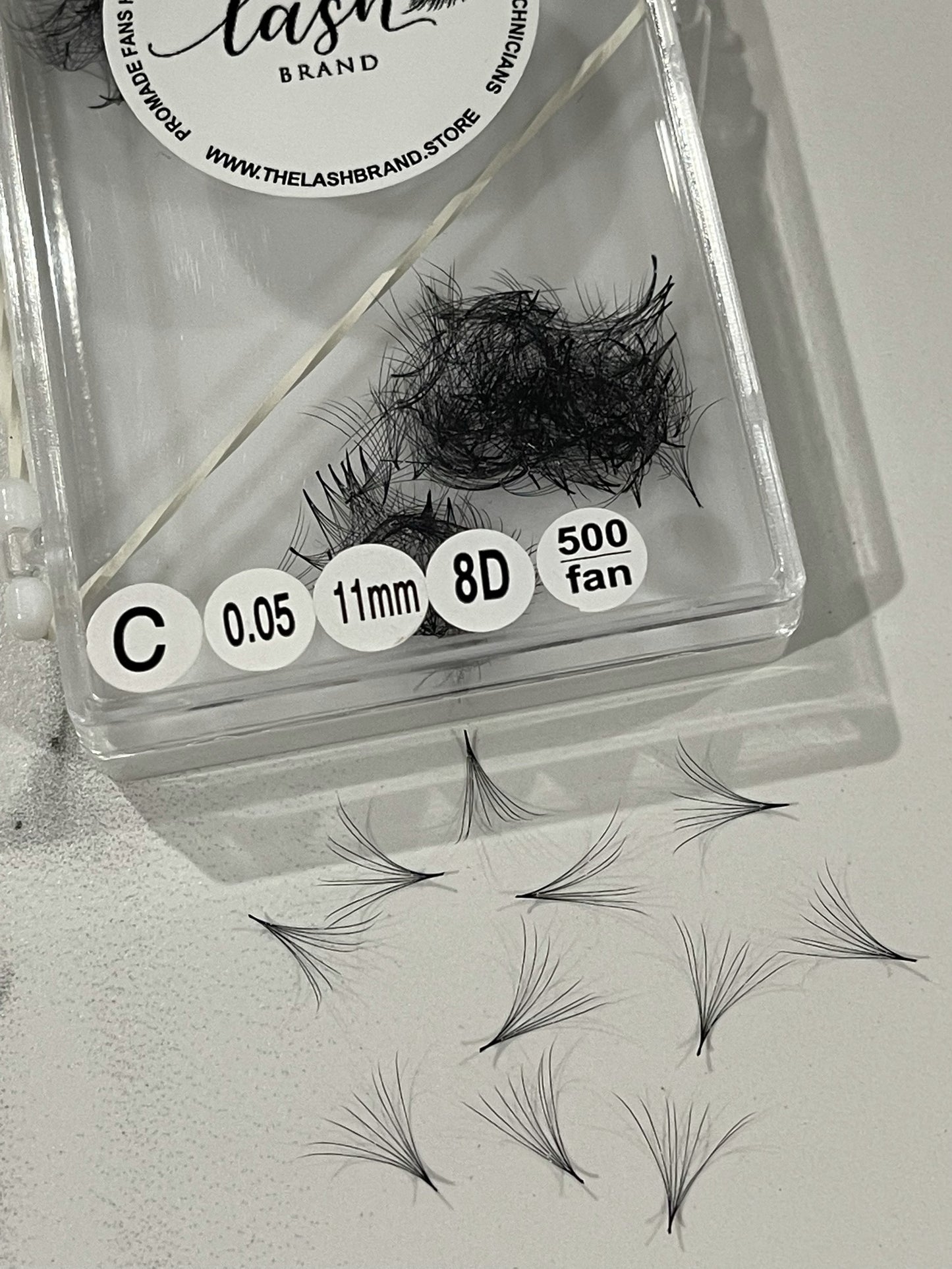 8D 0.05 Handmade Promade Loose Fans **NEW